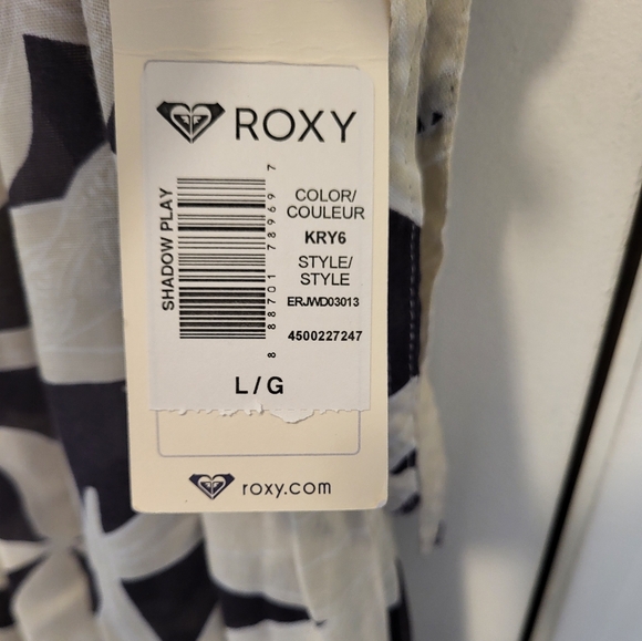 Roxy Shadow Play Dress Size Large - Picture 8 of 12